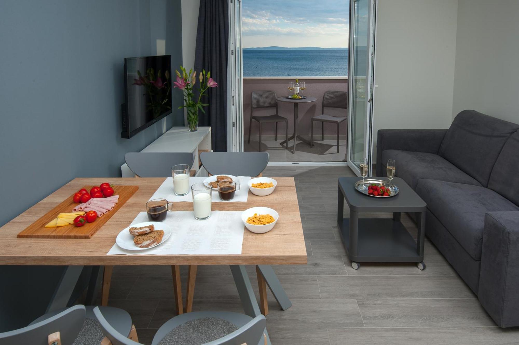Seaside Luxury Suites Podstrana Rom bilde